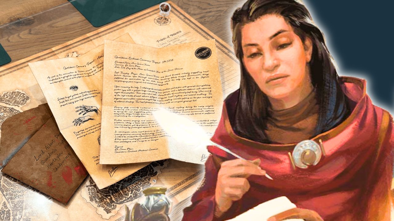 The use of a DM makes other game masters look bad, writes letters from the campaign to his players