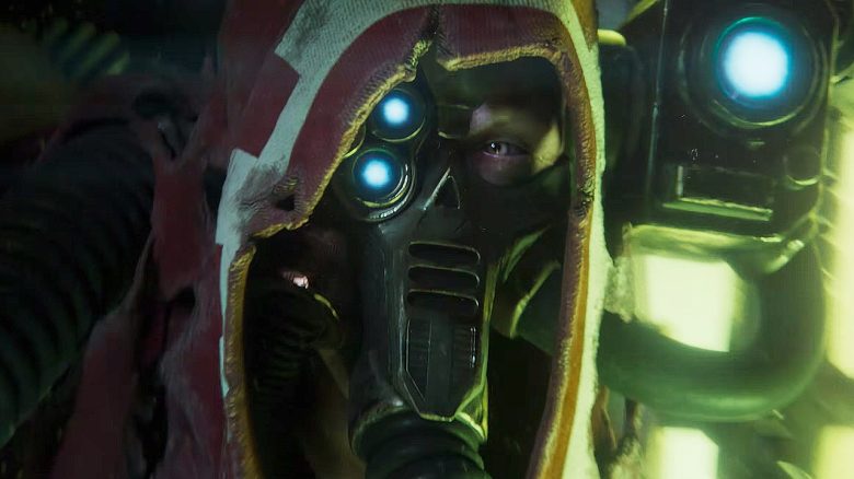 Ein Tech-Priester des Adeptus Mechanicus aus Warhammer 40.000: Dawn of War 4