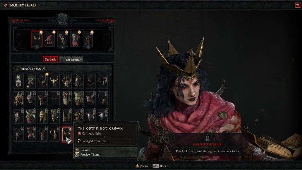 Diablo 4 Lord of Hatred Crown of the Cow King