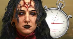 Diablo 4 Lord of Hatred Alexandra vor Uhr Titel