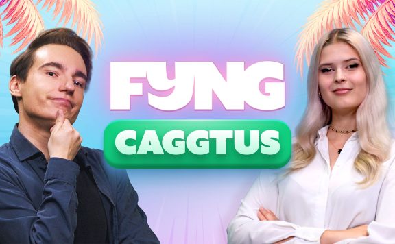 FYNG CAGGTUS 2026 - FYNG Logo Faces