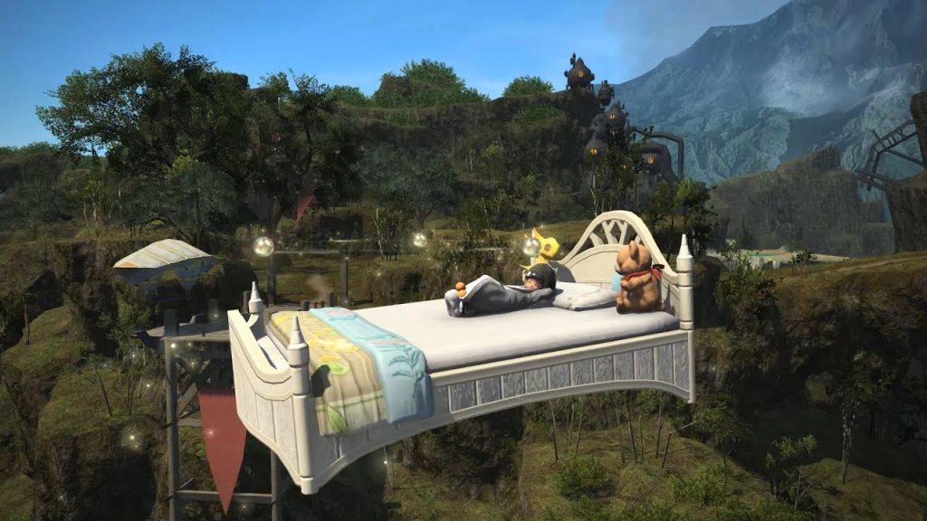 Final Fantasy XIV Mount Magisches Kinderbett