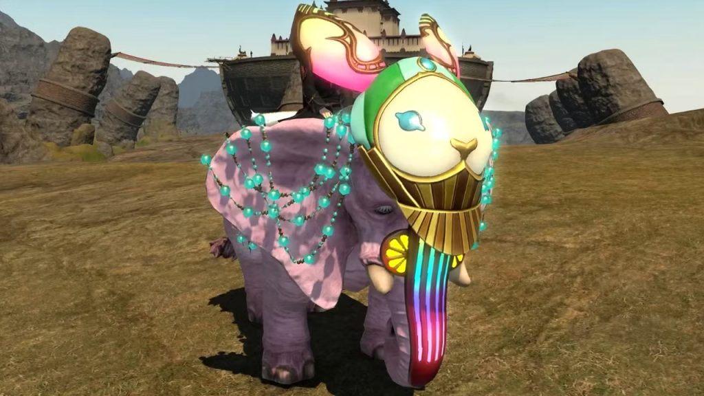 Final Fantasy XIV Mount Pinky