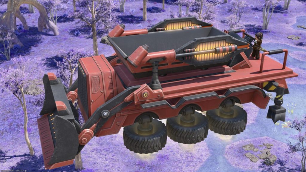 Final Fantasy XIV Mount Sternenebner rot