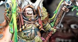 Gruseliges Miniatur-Gesicht