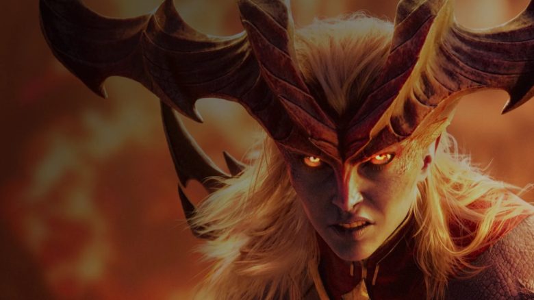 Illustration von Shyvana aus League of Legends