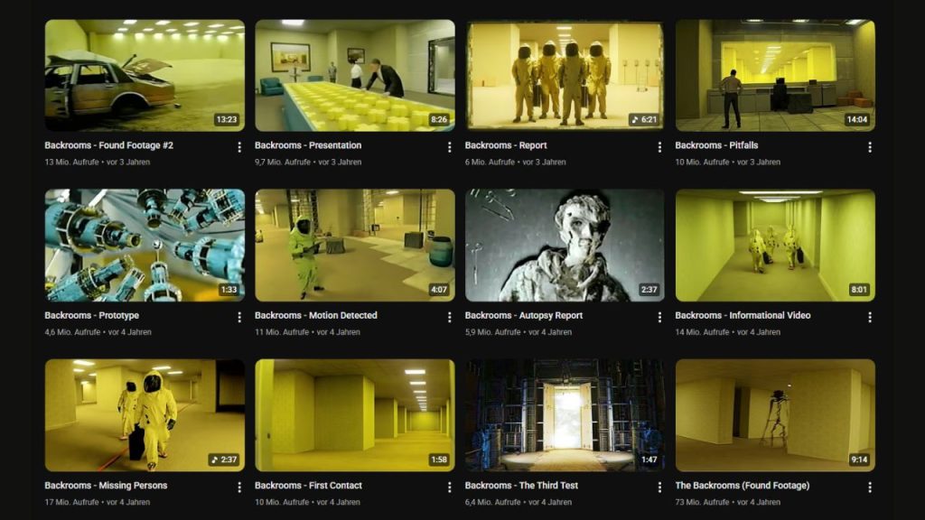 Kane Pixels Backrooms Videos on YouTube