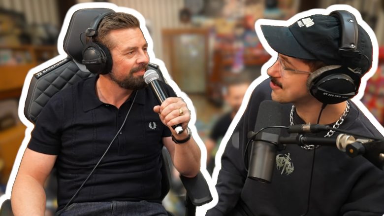 Der deutsche Moderator Klaas Heufer-Umlauf bei Streamer HandOfBlood.