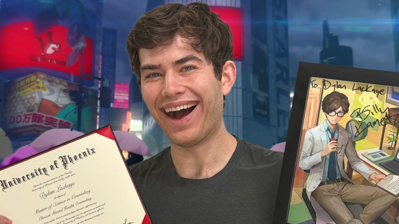 Man plays a “silly little anime game”, becomes a psychologist