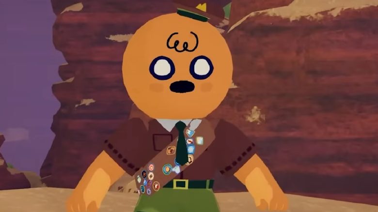 PEAK und Kritiker Titelbild zeigt Spielcharakter