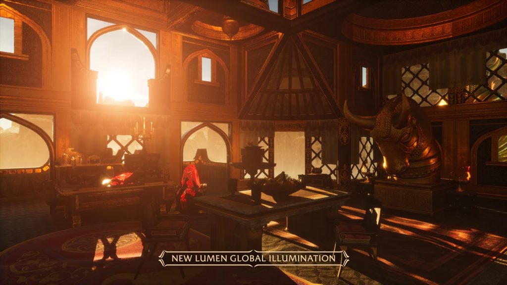 Bild zeigt neue Beleuchtung der Spielwelt