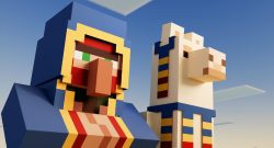 Minecraft Vater Sohn schöner Moment