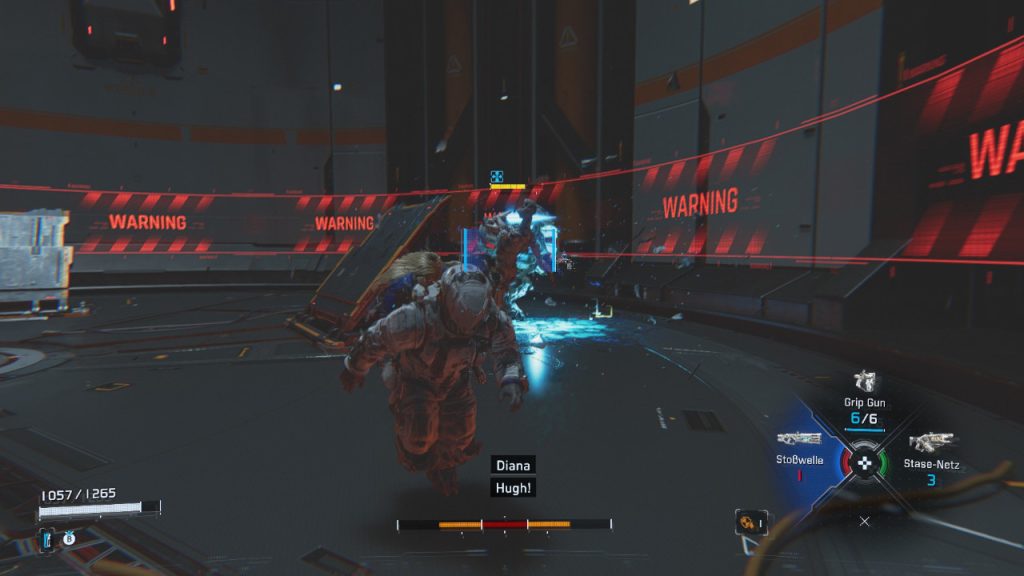 PRAGMATA Gegner Weglaufen