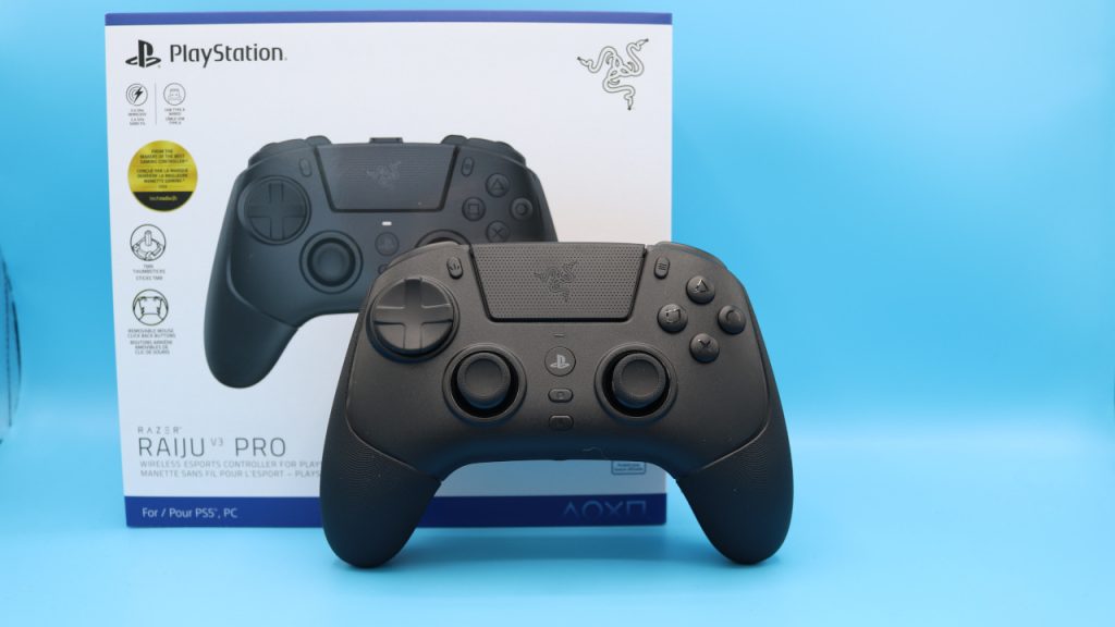 Razer Raiju V3 Pro mit Verpackung