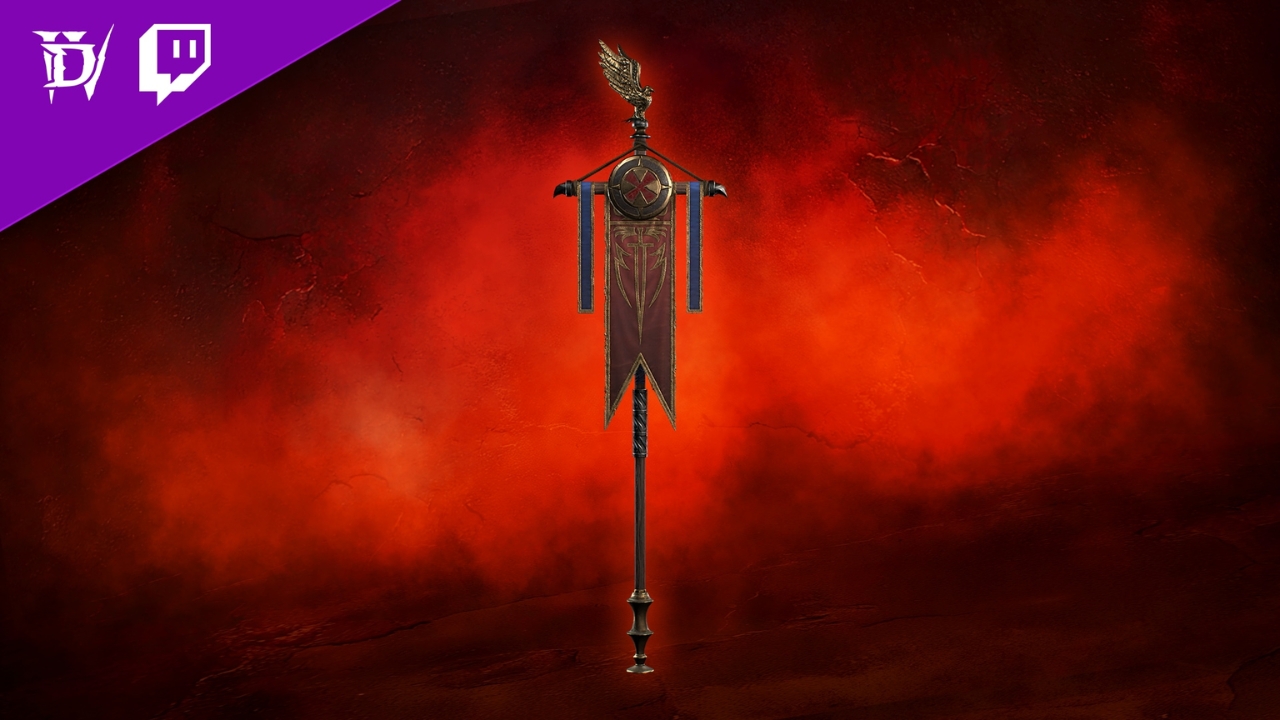 Reittiertrophäe Fahne des Bezwingers diablo 4