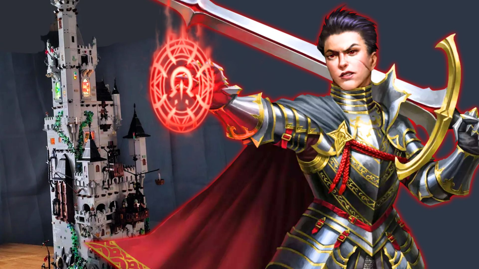 Lego fan creates fully planned castle with its own lore and I want to play D&D in it