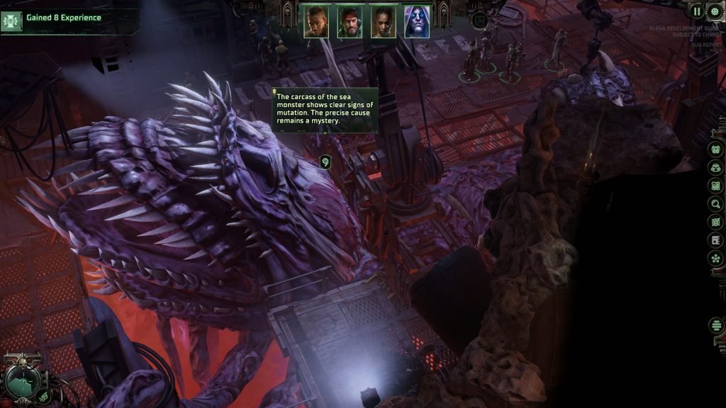 Warhammer 40k dark heresy screenshot underhive monster