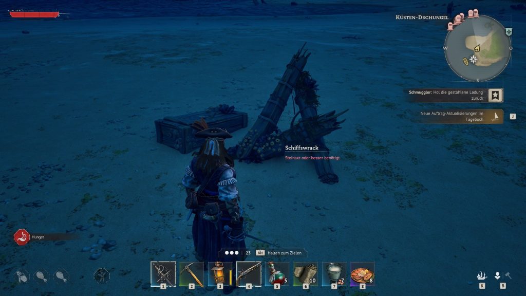 Windrose Gameplay Screenshot Schiffswrack