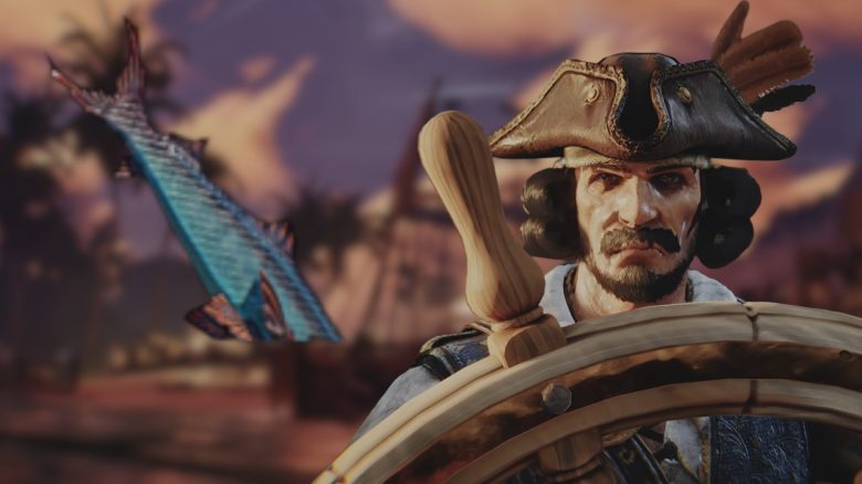 Eine der besten Waffen in Windrose ist ein Schwertfisch.