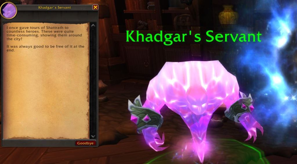WoW Khadgar Servant Arcantina
