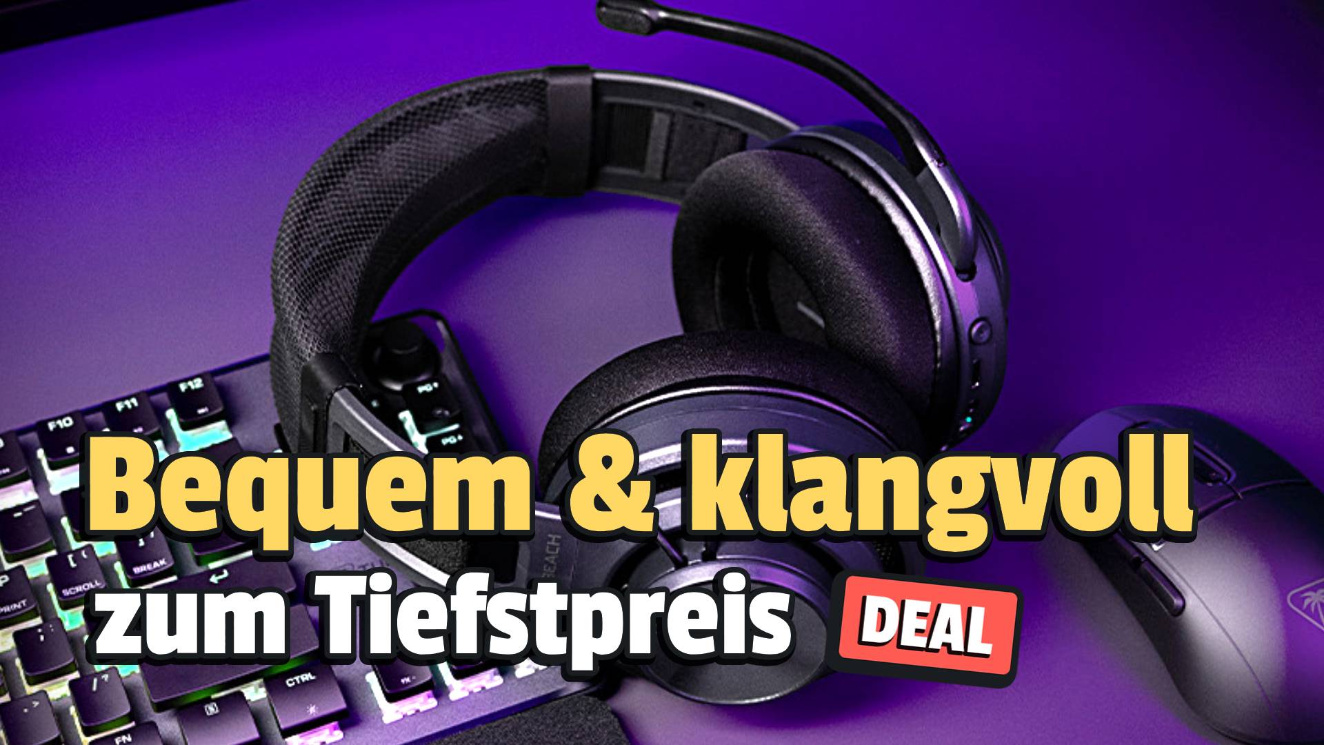 Eines der bequemsten Gaming-Headsets am Markt: Das Atlas Air bekommt ihr gerade günstig wie noch nie