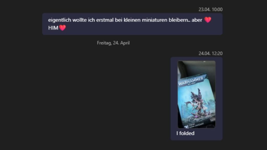 Caros Durchhaltevermögen Norn Emissary