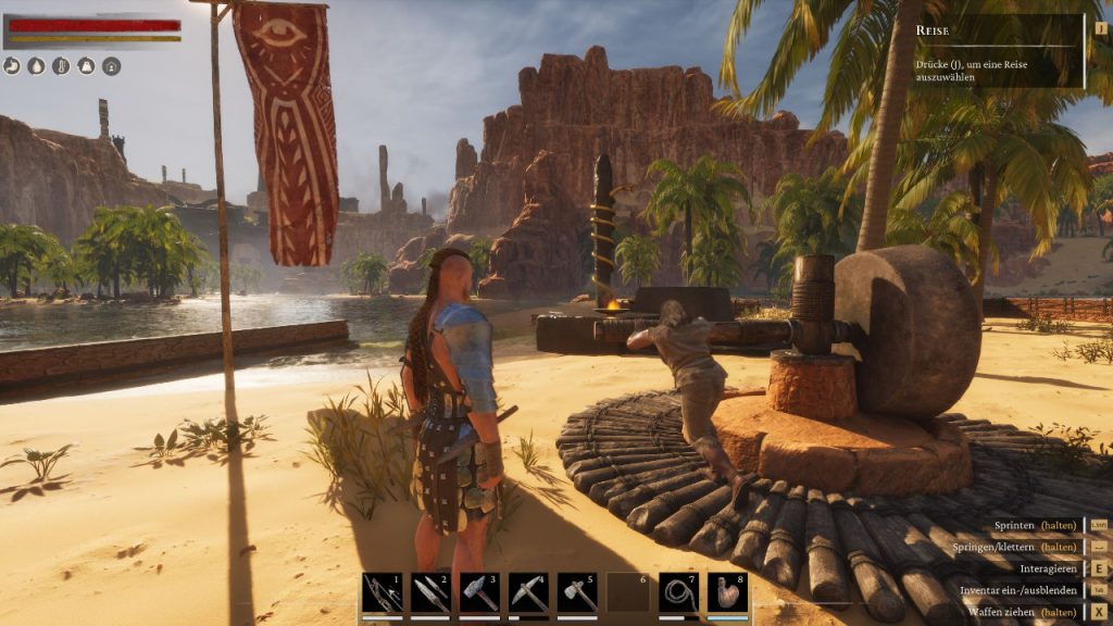 Conan Exiles Screenshot Rad der Schmerzen