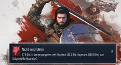 Crimson Desert Steam Rezensionen negativ trotz viel Spielzeit