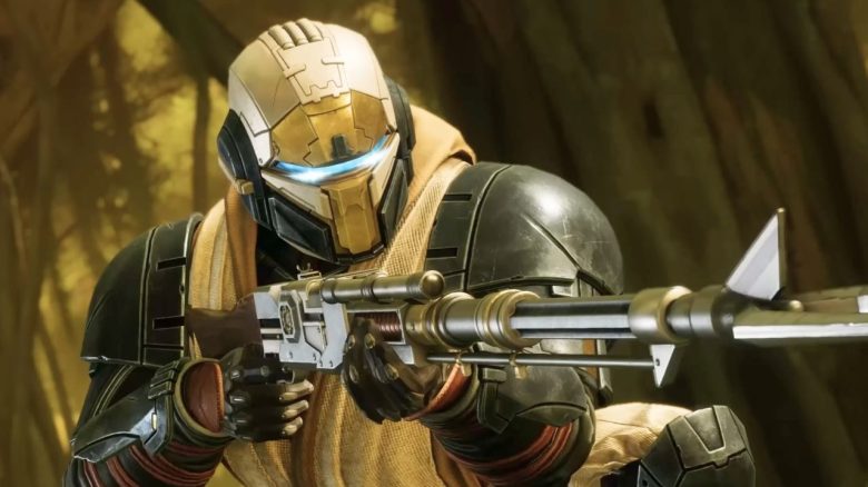 Destiny 2 Renegades Trailer Figur mit Sniper