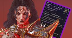 Diablo 4 Alexandra mythischer Unterstadt Tribut Titel
