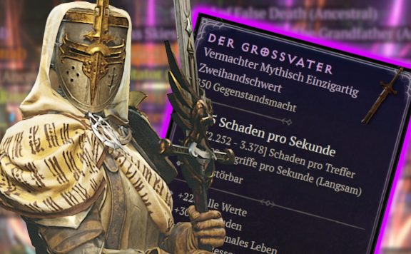 Diablo 4 Großvater Loot Drop Titel