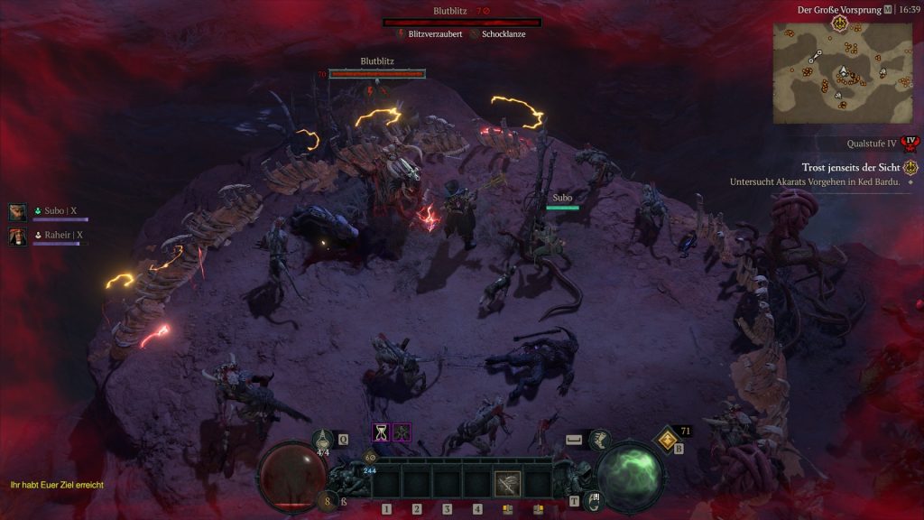 Diablo 4 kuhlevel blutbltz screenshot