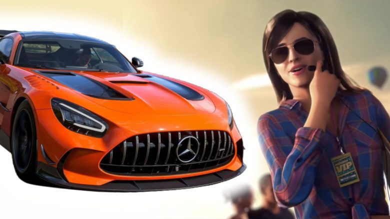 Forza Cutscene und Auto