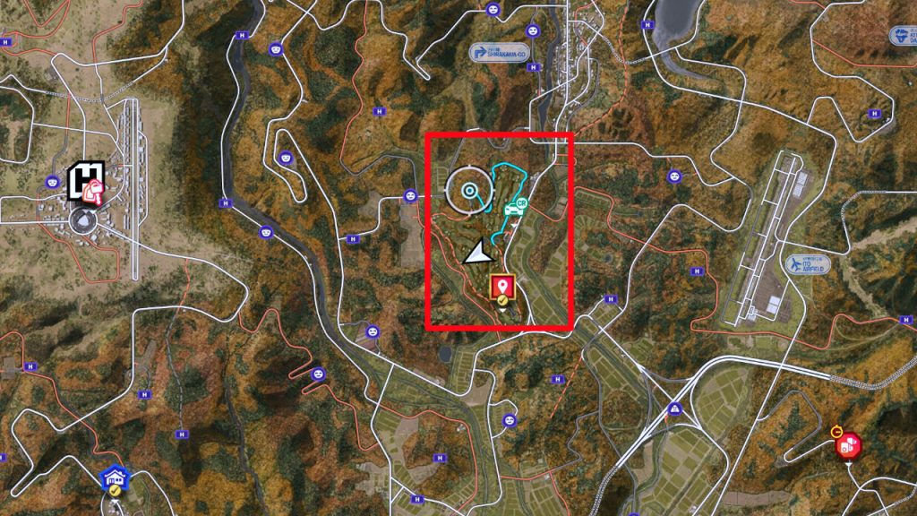Forza Horizon 6 Map Golfplatz Schatzsuche