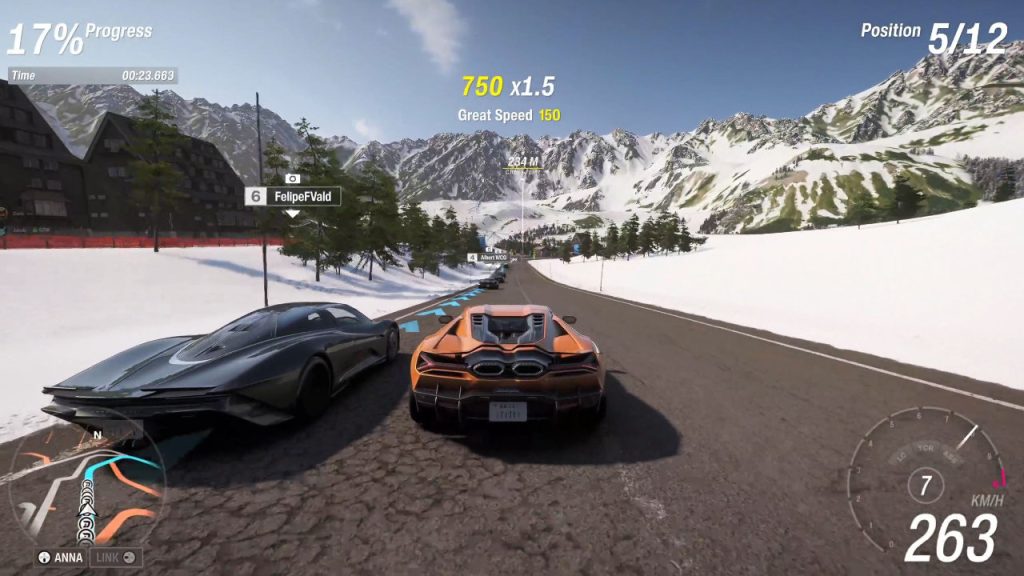 Forza Horizon 6 Rennen Schnee