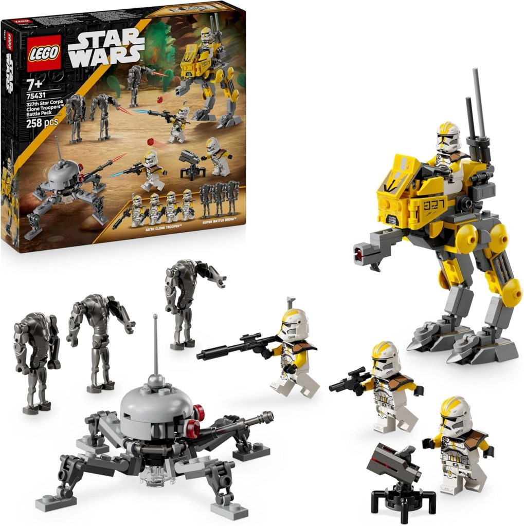 LEGO Star Wars Klonsoldaten des 327. Sternenkorps Battle Pack für nur 23,89 Euro statt 39,99 Euro UVP bei Amazon