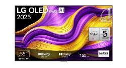 LG evo OLED G5 im Gallery-Design reduziert