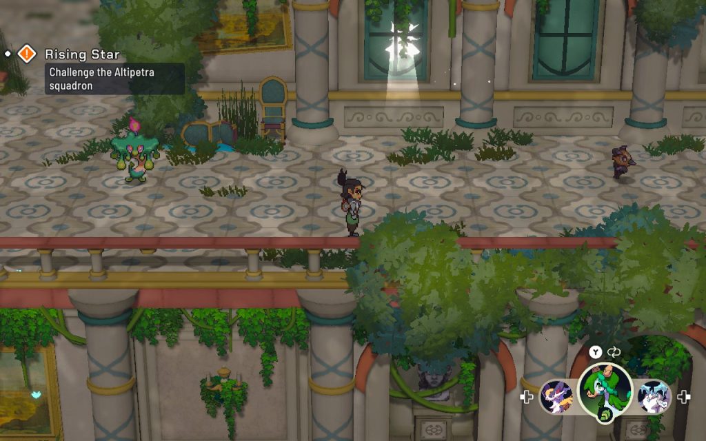 A ruin populated by Animon.