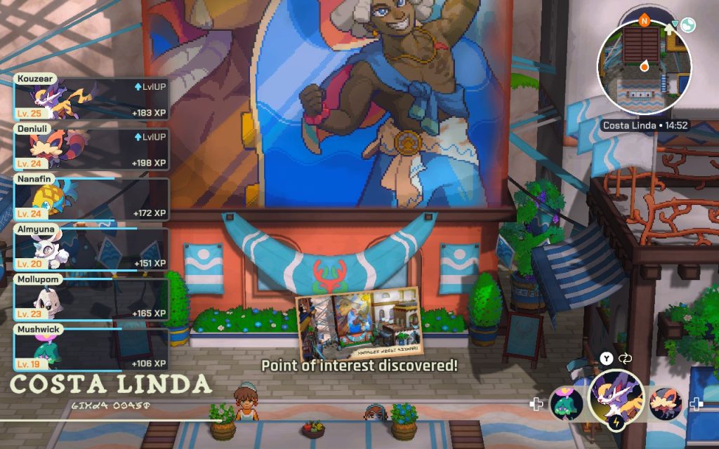 A mural in LumenTale.