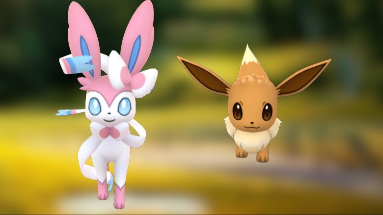 Pokemon GO evolve Sylveon Eevee