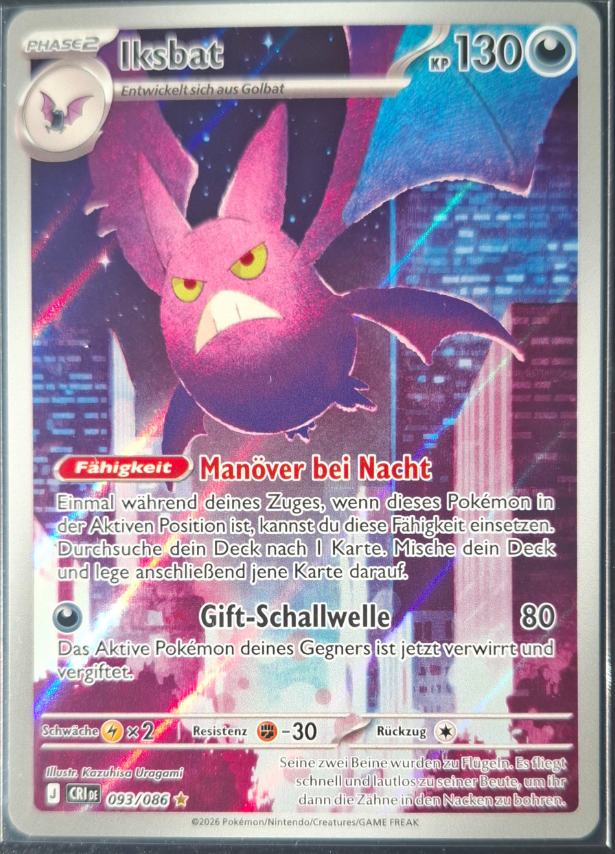 Pokemon Sammelkartenspiel Wachsendes Chaos Iksbat