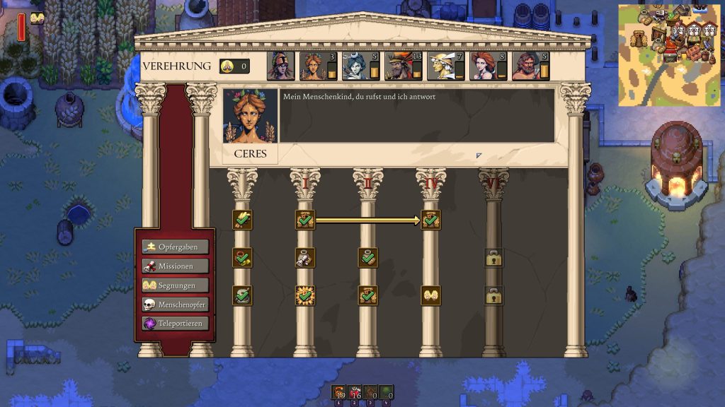 Romestead Gameplay Screenshot Segen Ceres