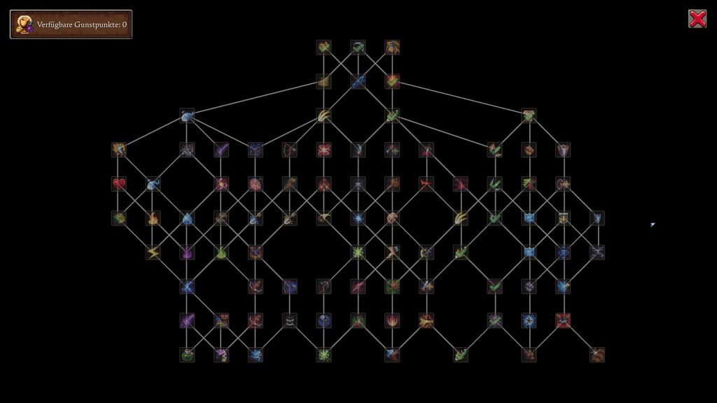 Romestead Gameplay Screenshot Skilltree