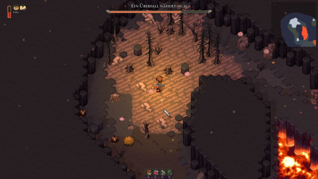 Romestead Gameplay Screenshot Überfall