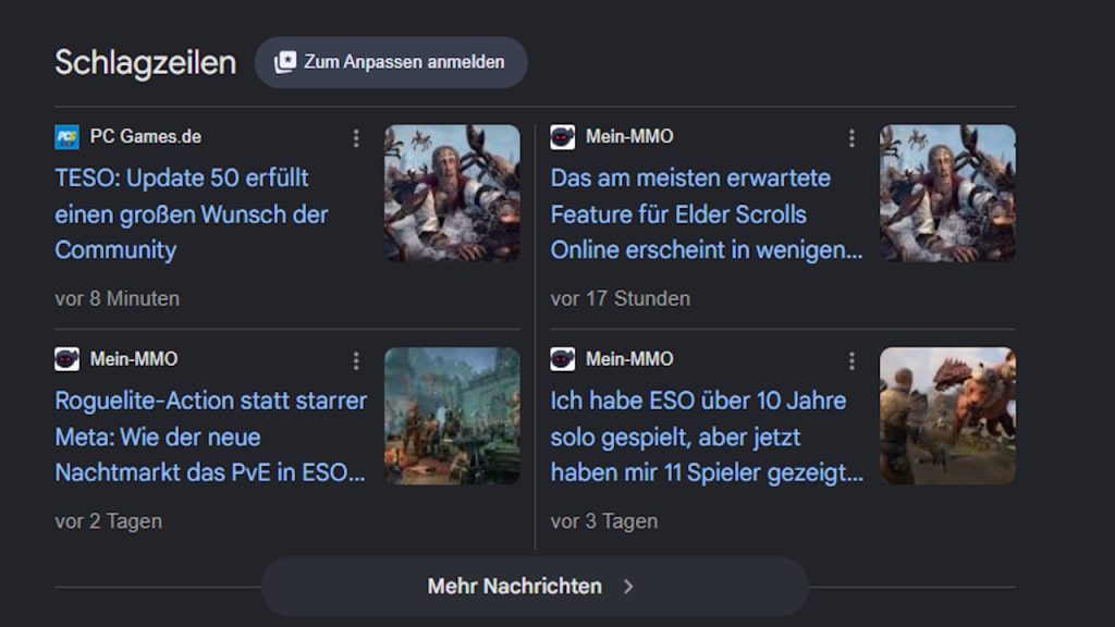 Headline box MeinMMO
