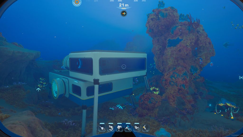 Eine Spieler-Basis in Subnautica 2.