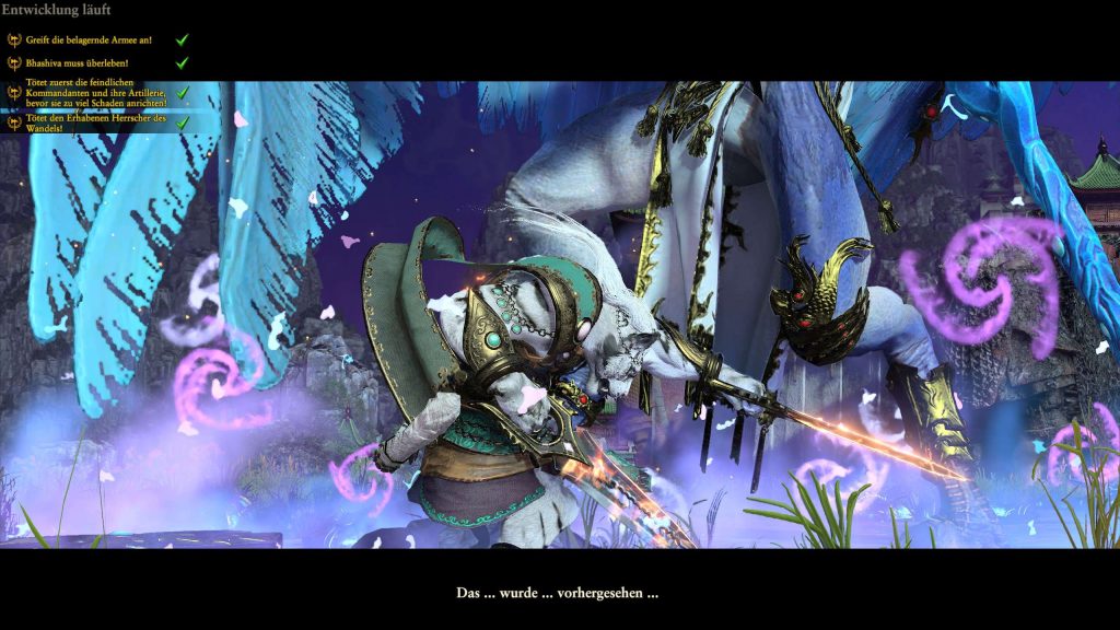 Total War Warhammer 3 Bhashiva DLC Bhashiva im Kampf