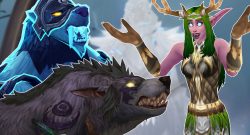 WoW Bear Druids Female Night Elf Cheer title titel 1280x720
