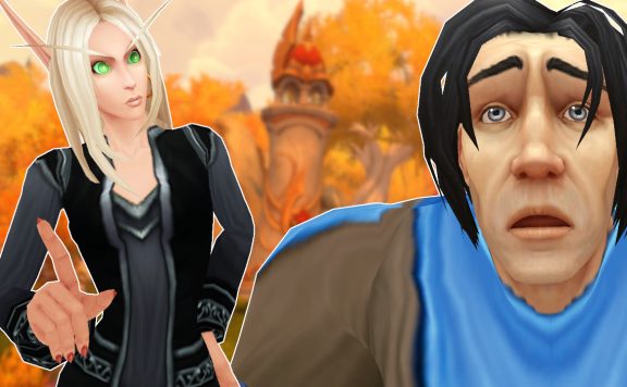 WoW Blood Elf no Game Master sad titel title 1280x720