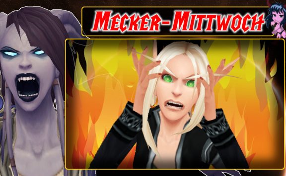 WoW Mecker Mittwoch Burnout Blood Elf Female titel title 1280x720
